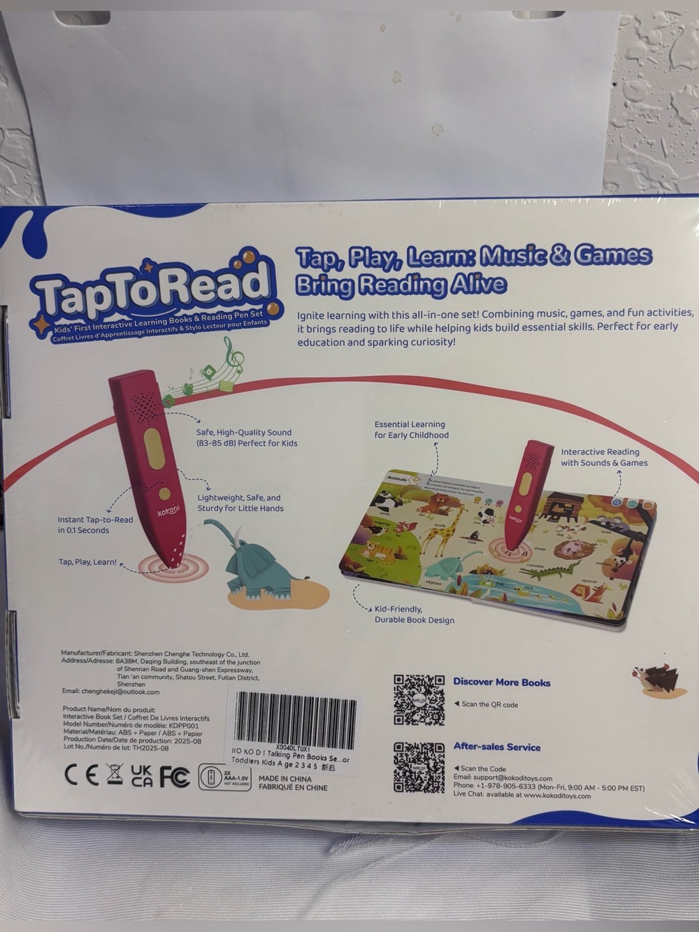 TapToRead Interactive Reading Pen Set - Pink - Picture 2 of 2